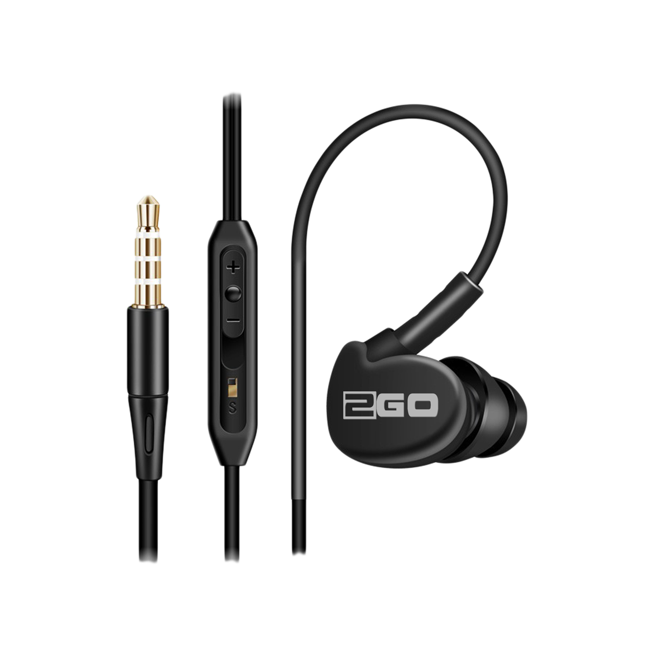 Bild von In-Ear Sport-Headset "Active 1" - schwarz