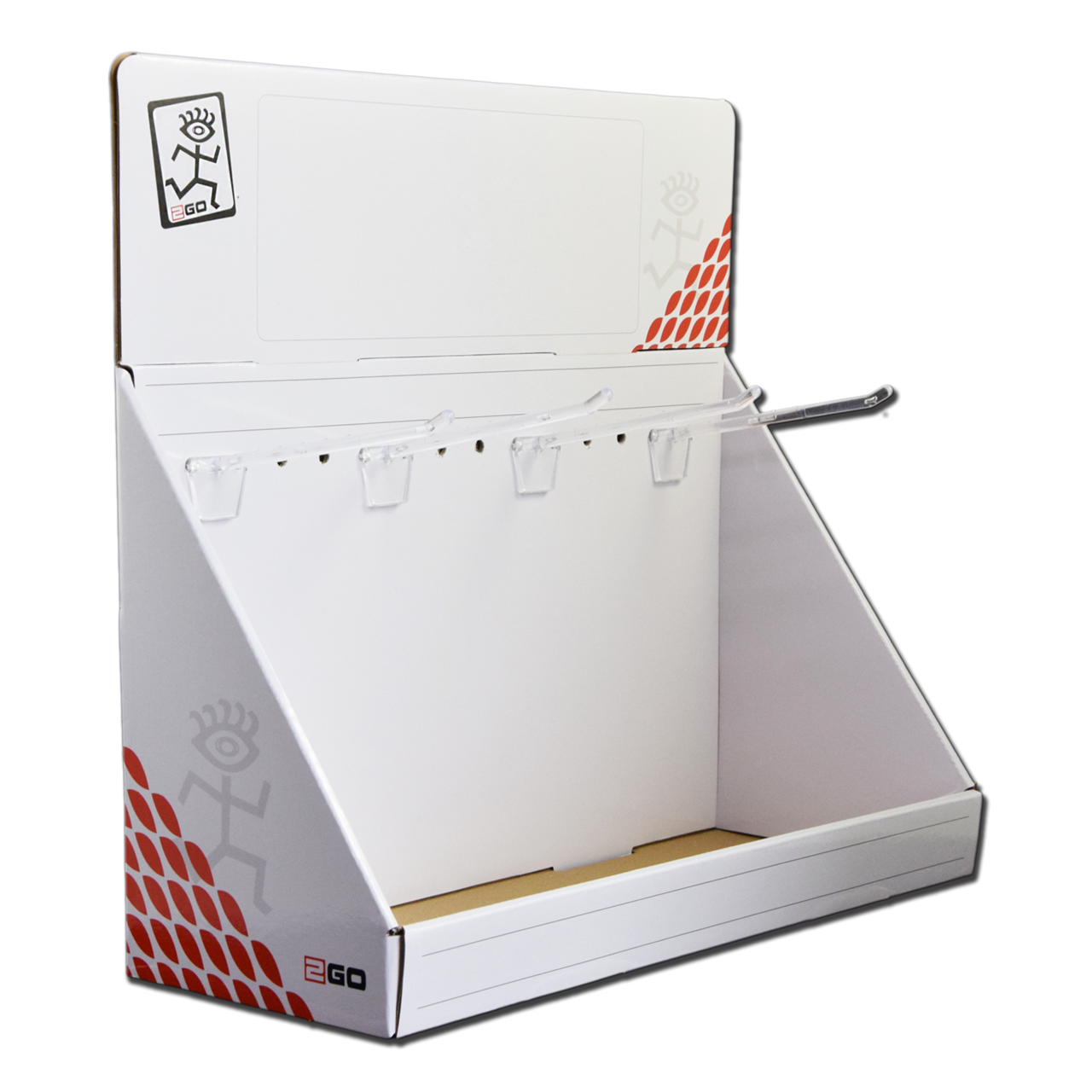 Bild von 2GO Thekendisplay Karton max. 4 Artikel