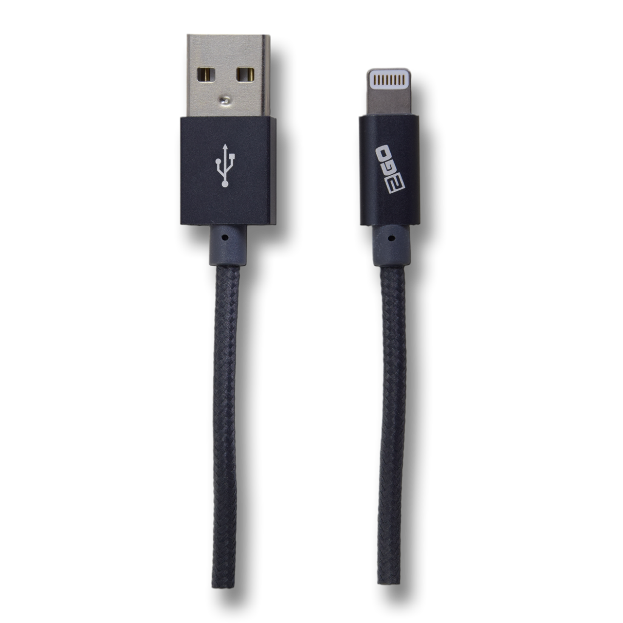 Bild von USB Datenkabel - MFI zertifiziert - anthrazit - 200 cm