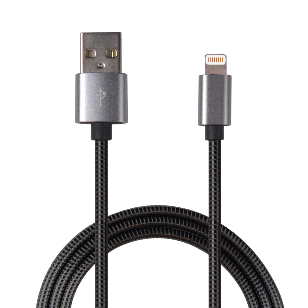 Bild von USB Datenkabel "Luxury" - silber- 100 cm