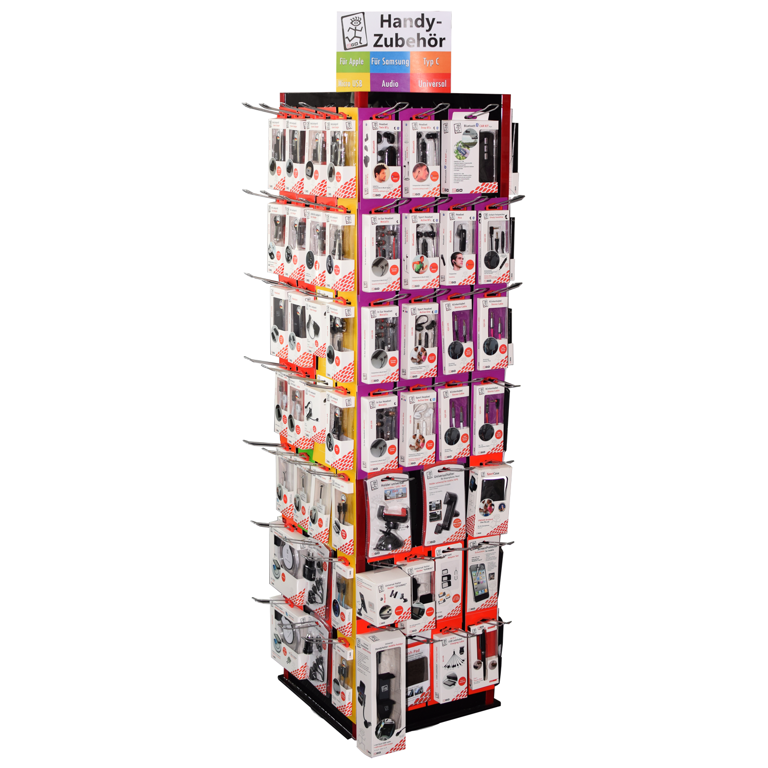 Bild von 2GO Bodendisplay Acryl 4-seitig