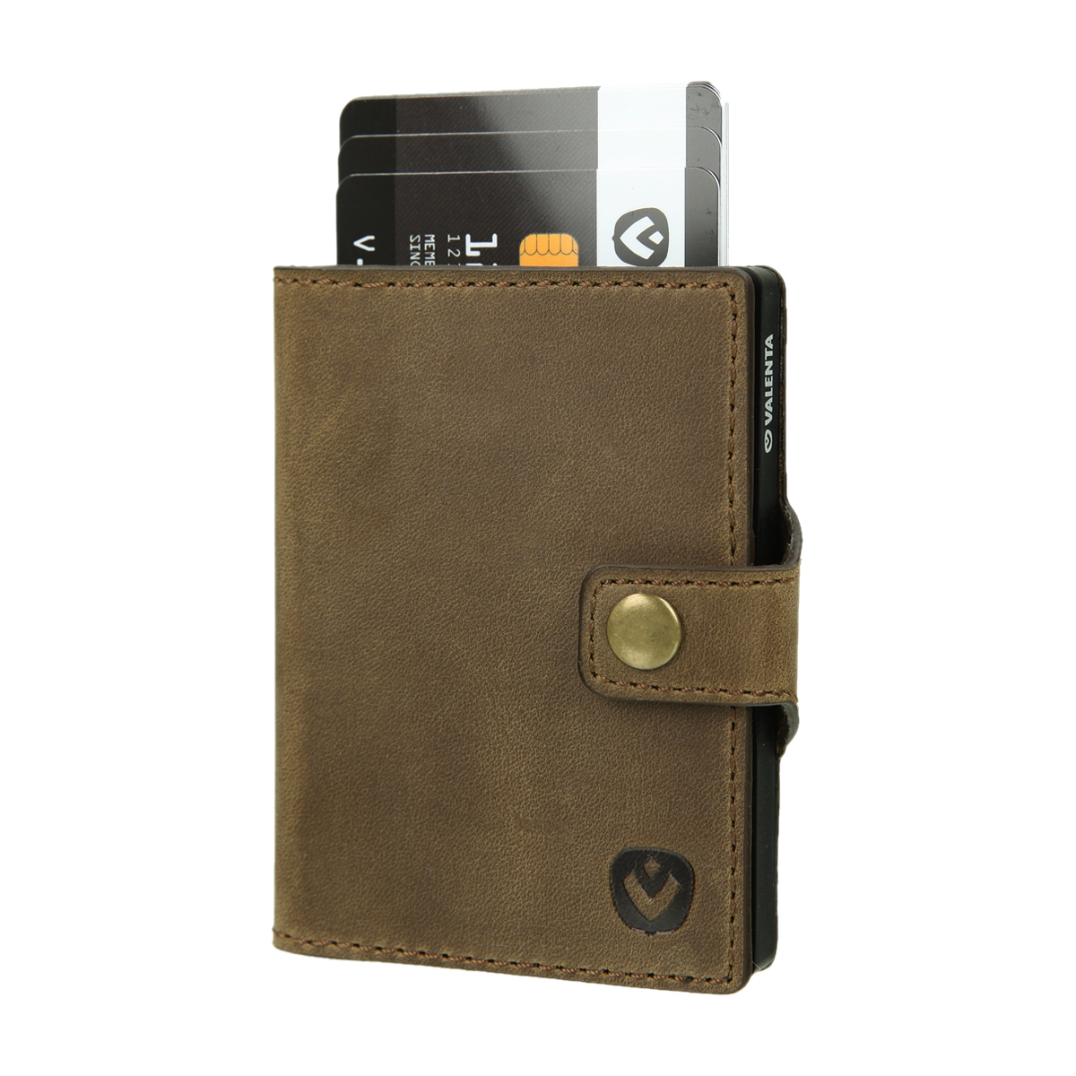 Bild von Card Case Pocket Wallet "Vintage brown"