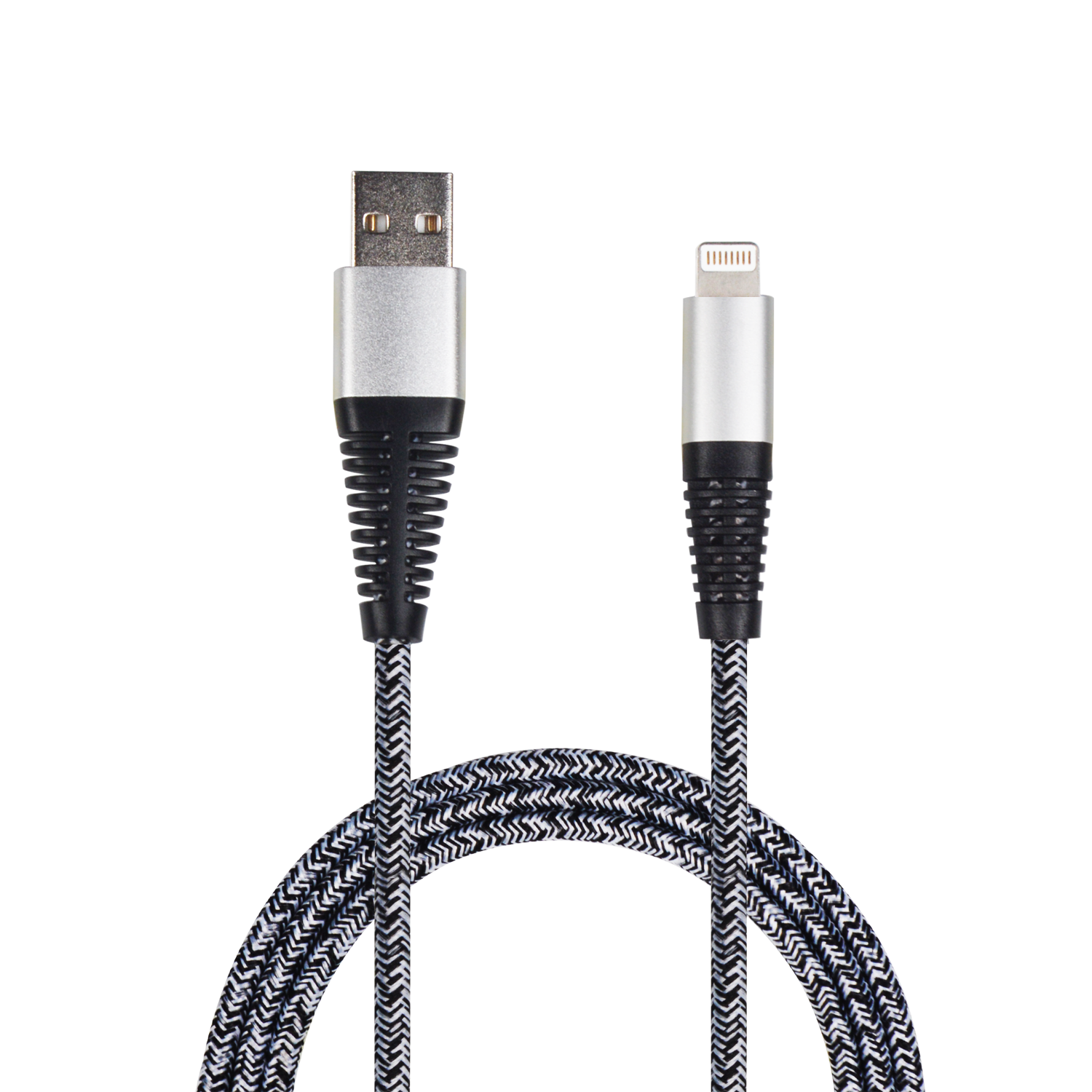 Bild von USB Datenkabel - silber - 100 cm
