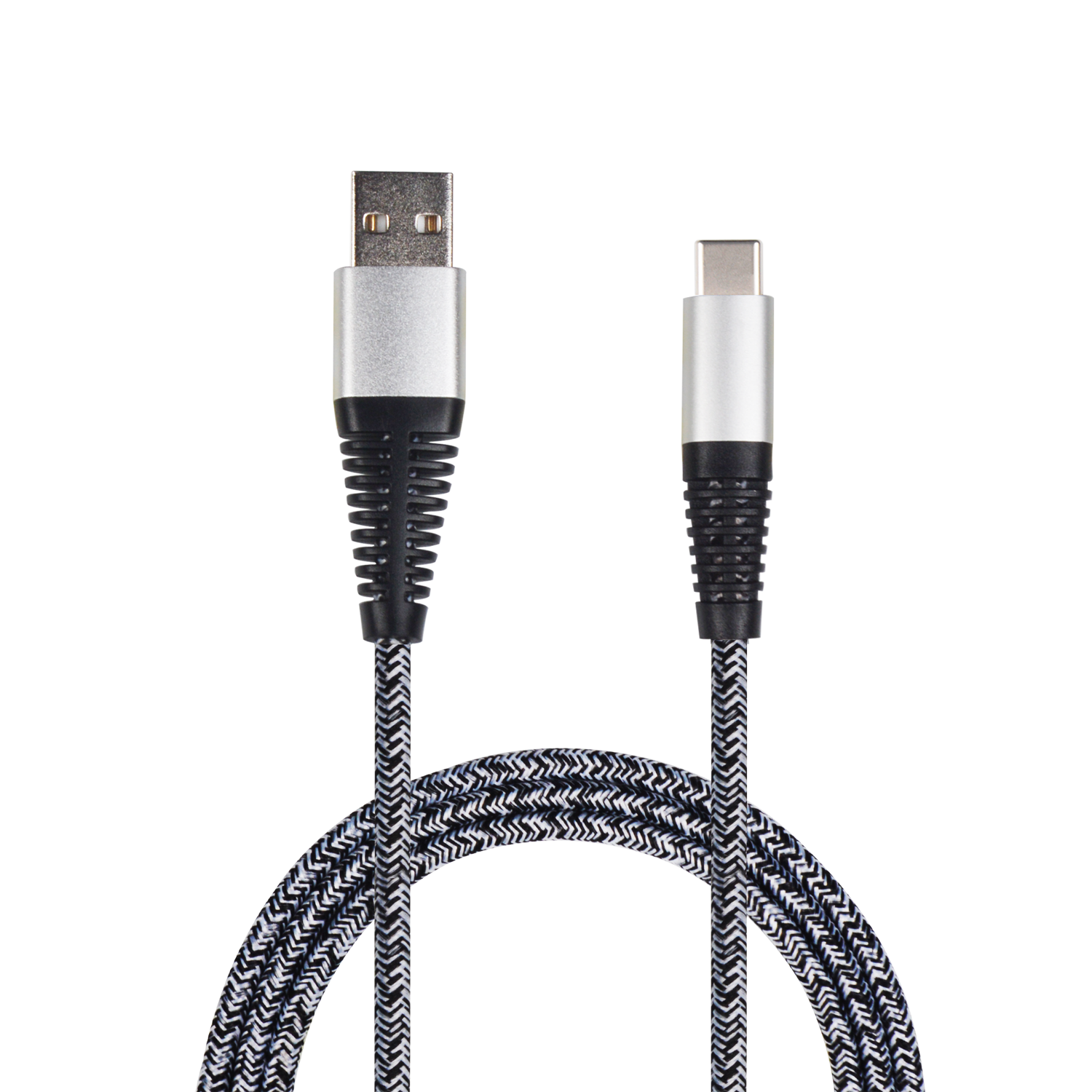Bild von USB Datenkabel - silber - 100 cm