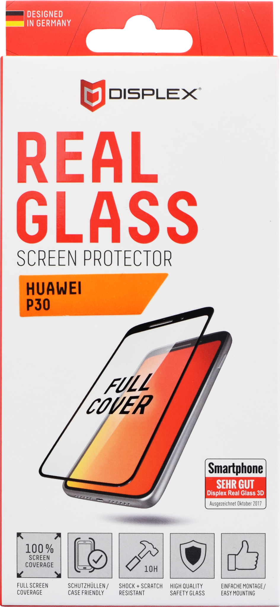 Bild von DISPLEX Real Glass 3D - schwarz