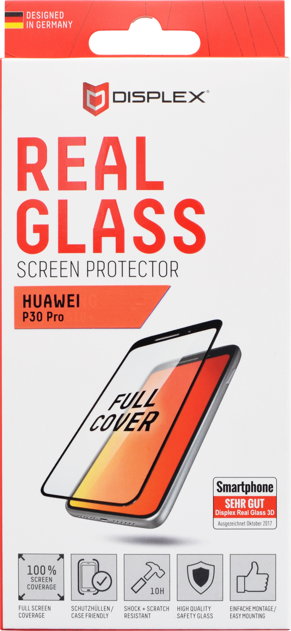 Bild von DISPLEX Real Glass 3D - schwarz