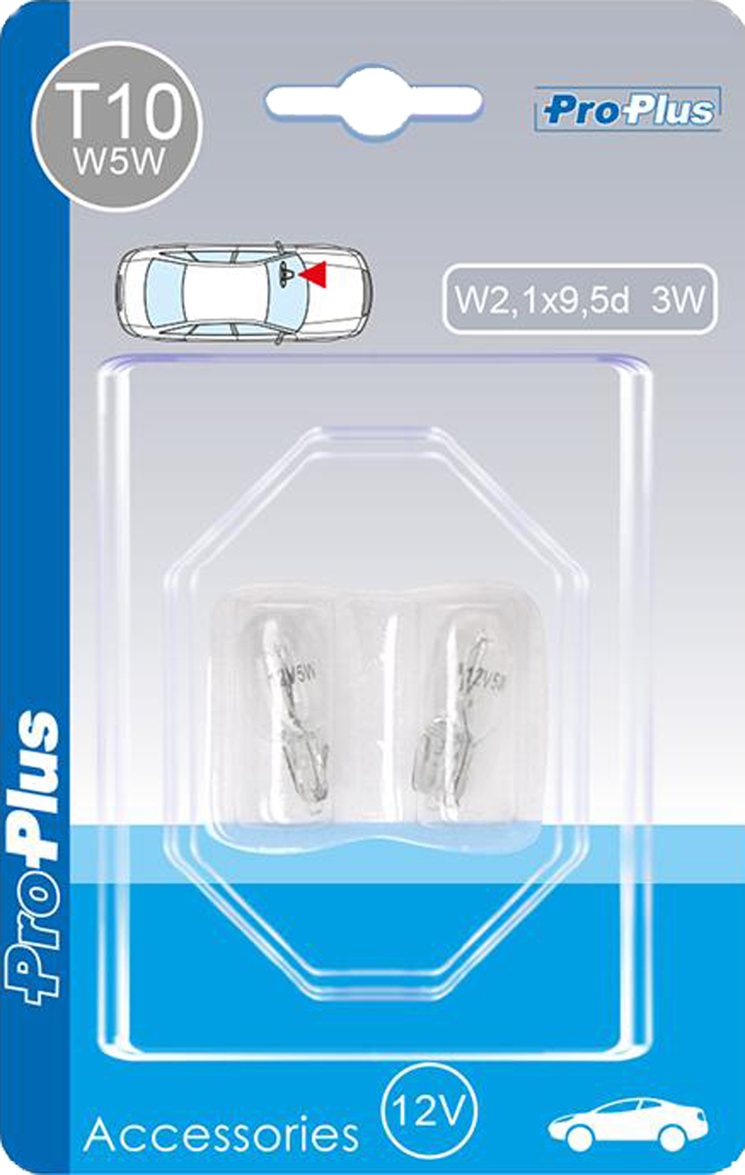 Bild von Ersatzbirne T10 W2,1x9,5d