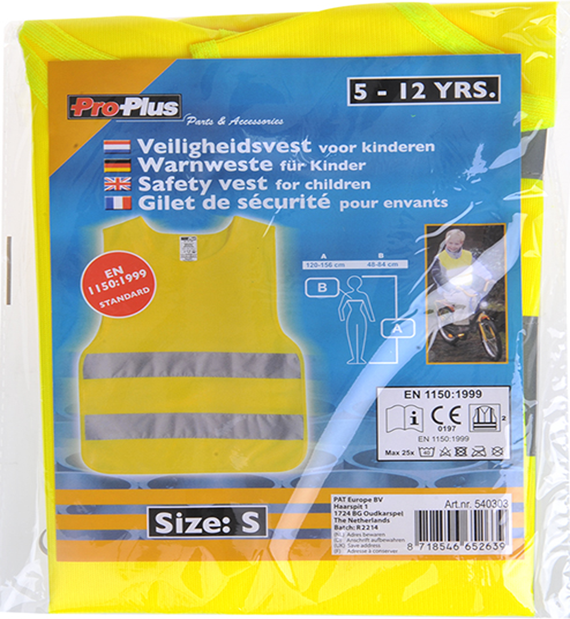 Bild von Sicherheitsweste gelb