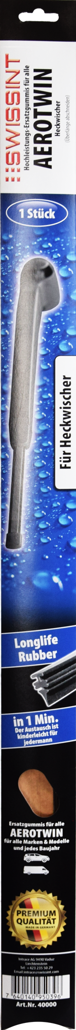 Bild von Hochleistungs-Ersatzgummis für Heckscheibenwischer Aerotwin