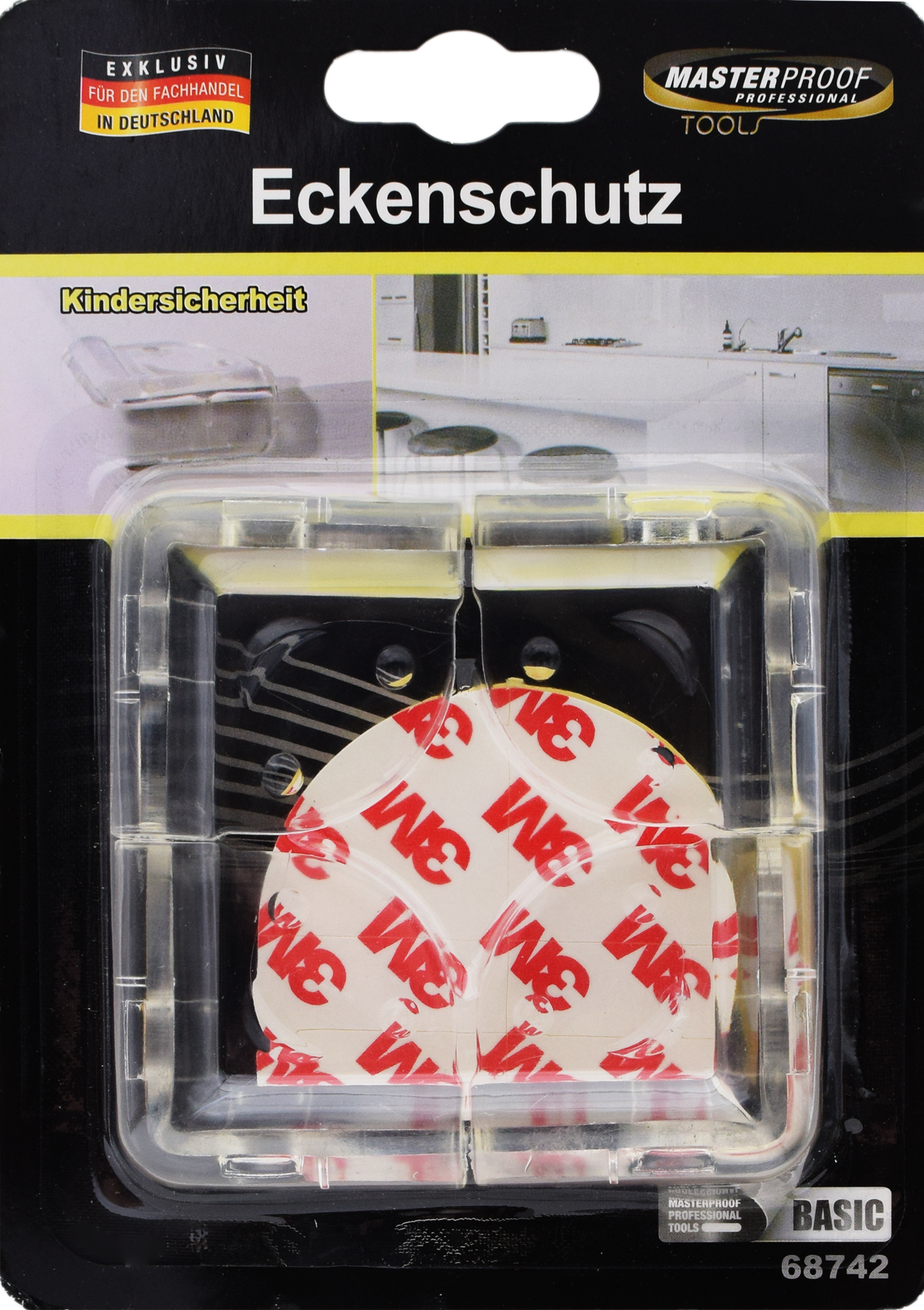 Bild von Eckenschutz transparent 35 x 35 x 20mm