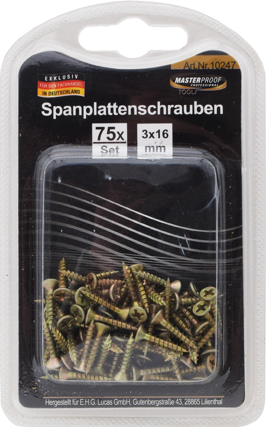 Bild von Spanplattenschrauben 3 x 16mm