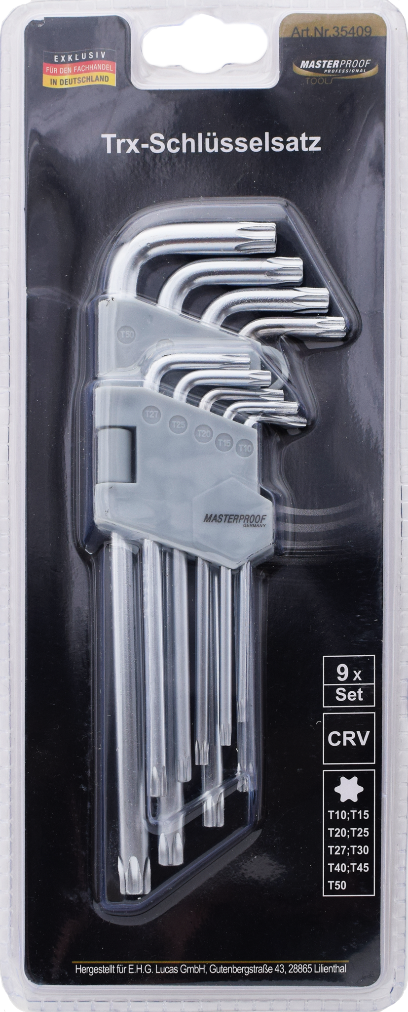 Bild von Torx Schlüsselsatz mit Halter