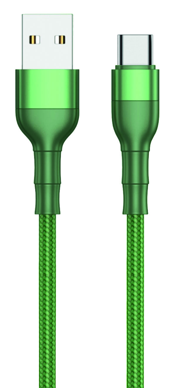 Bild von USB Datenkabel - dunkelgrün - 100 cm