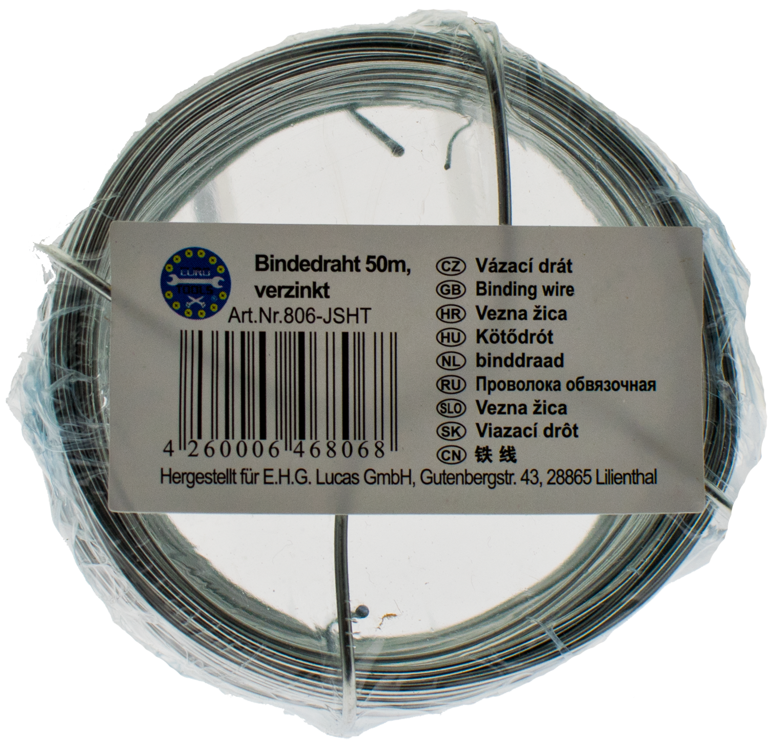 Bild von Bindedraht, verzinkt