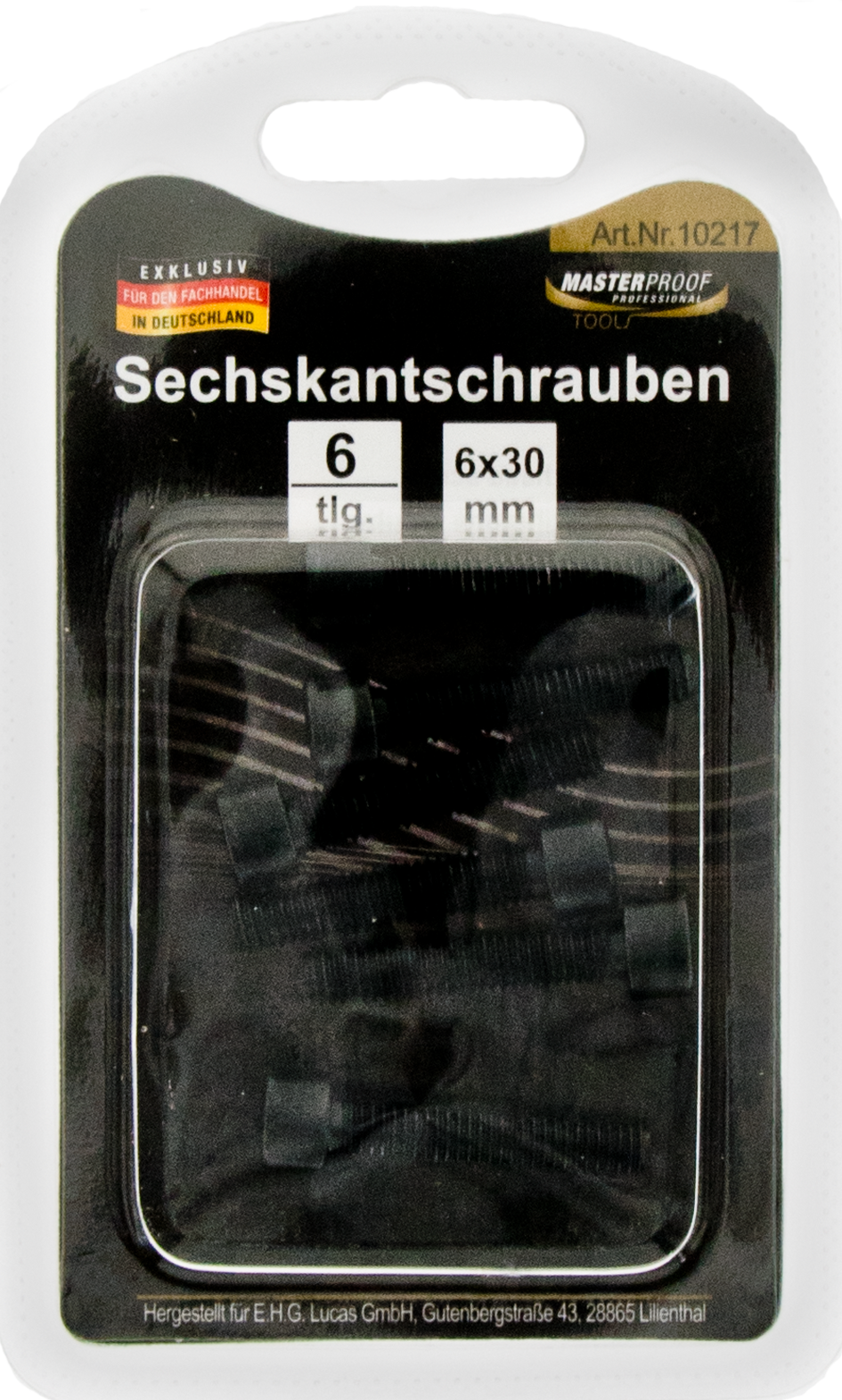 Bild von Sechskantschrauben 6 x 30mm