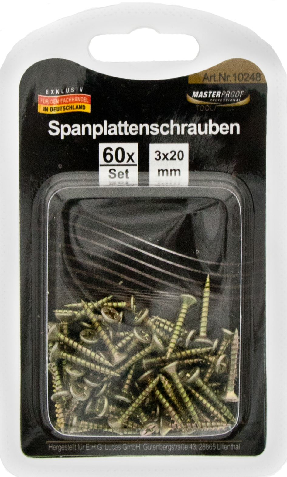 Bild von Spanplattenschrauben 3 x 20mm