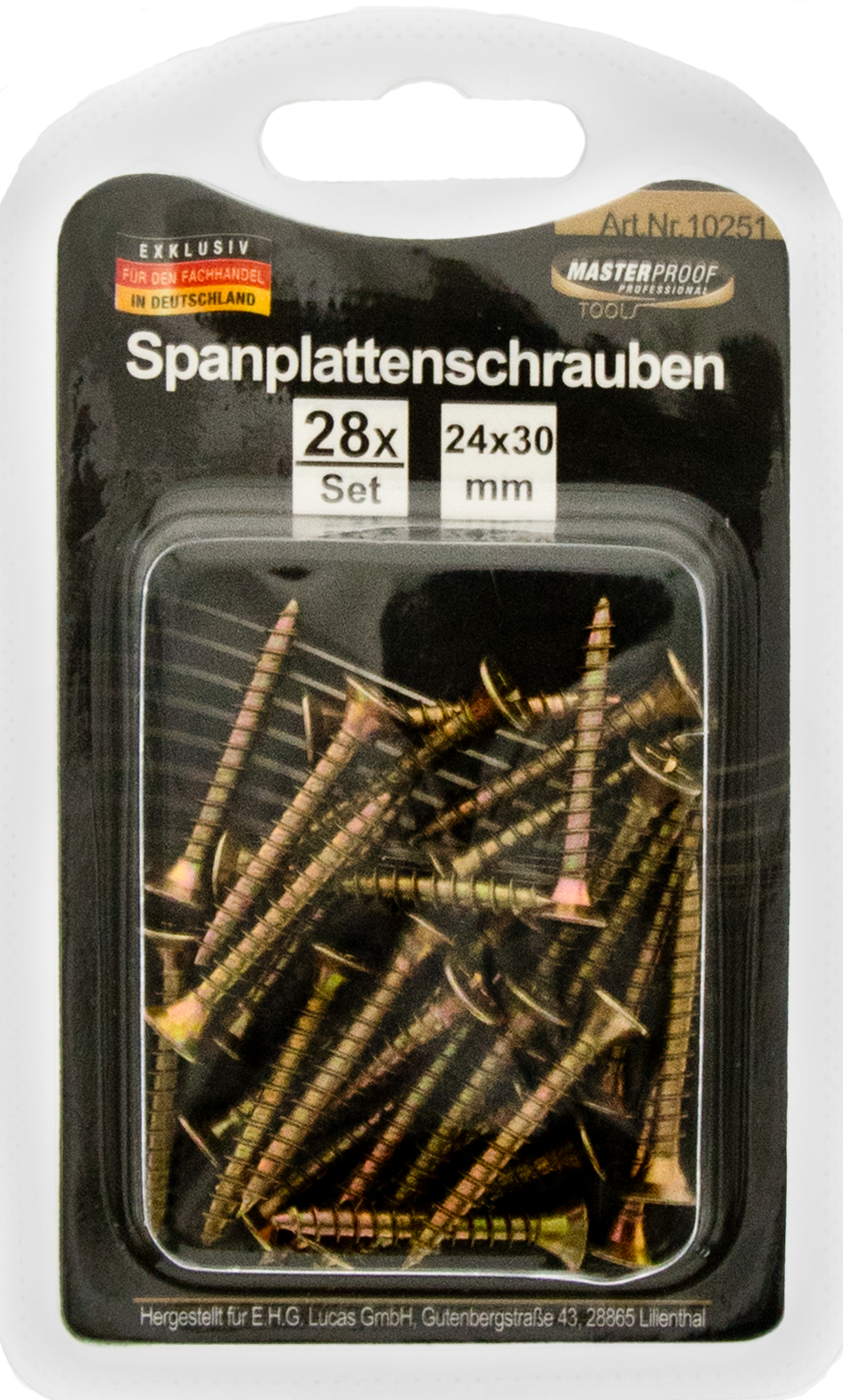 Bild von Spanplattenschrauben 4 x 30mm