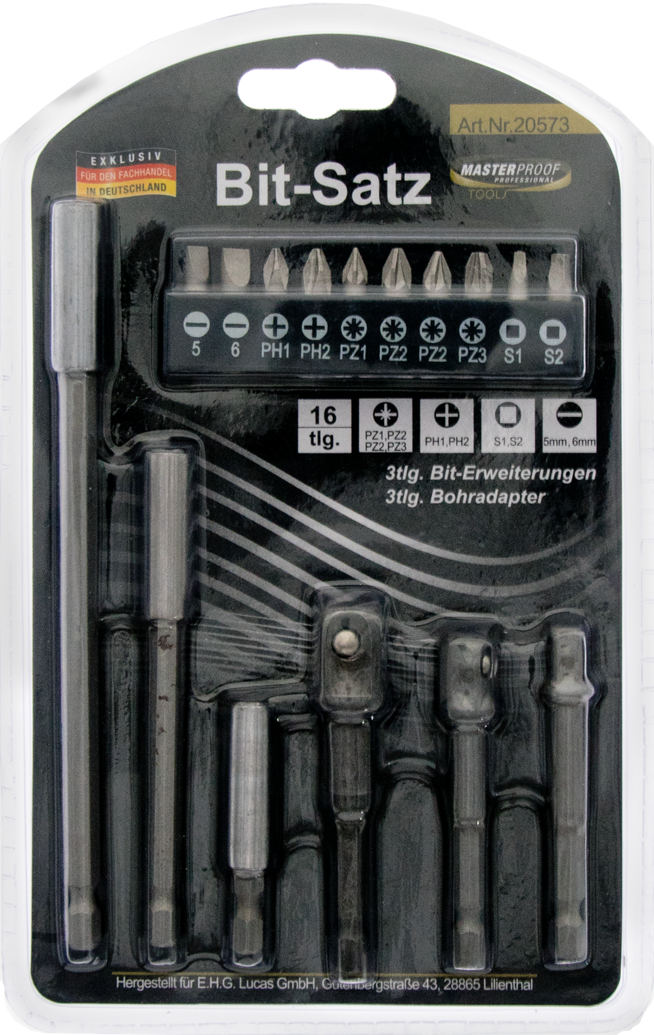 Bild von Bit- & Bohrfutter Adapter-Satz