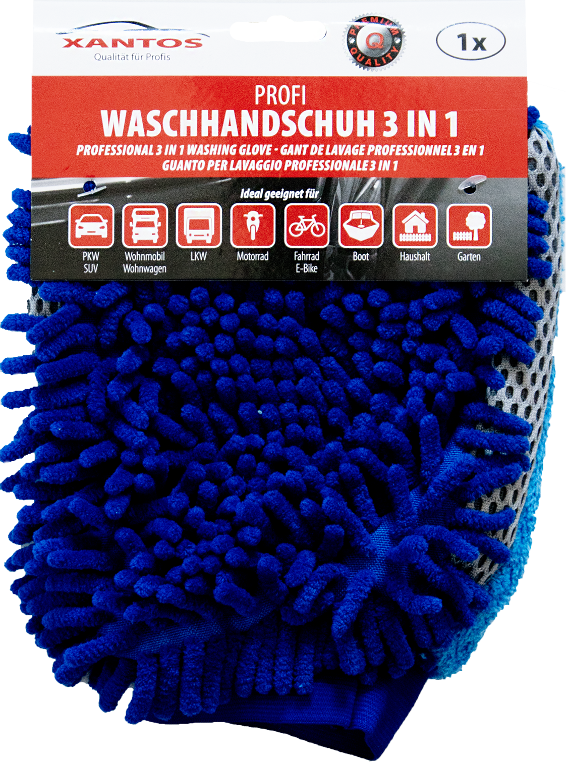 Bild von Profi Waschhandschuh 3 in 1