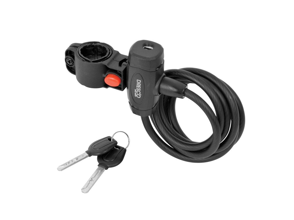 Bild von Kabelschloss mit 2 Schlüsseln