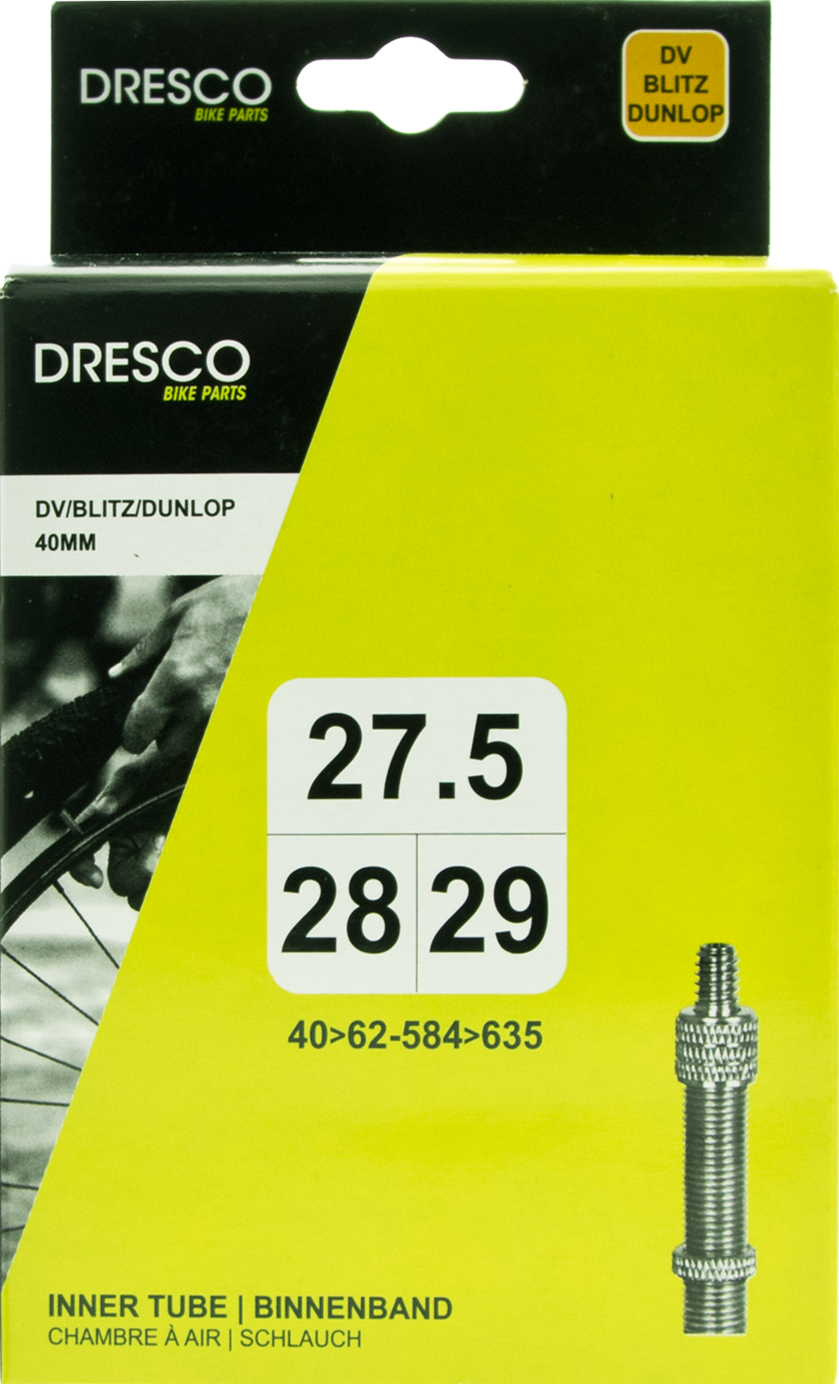 Bild von Schlauch 27.5/28/29 (40/62-584-635)