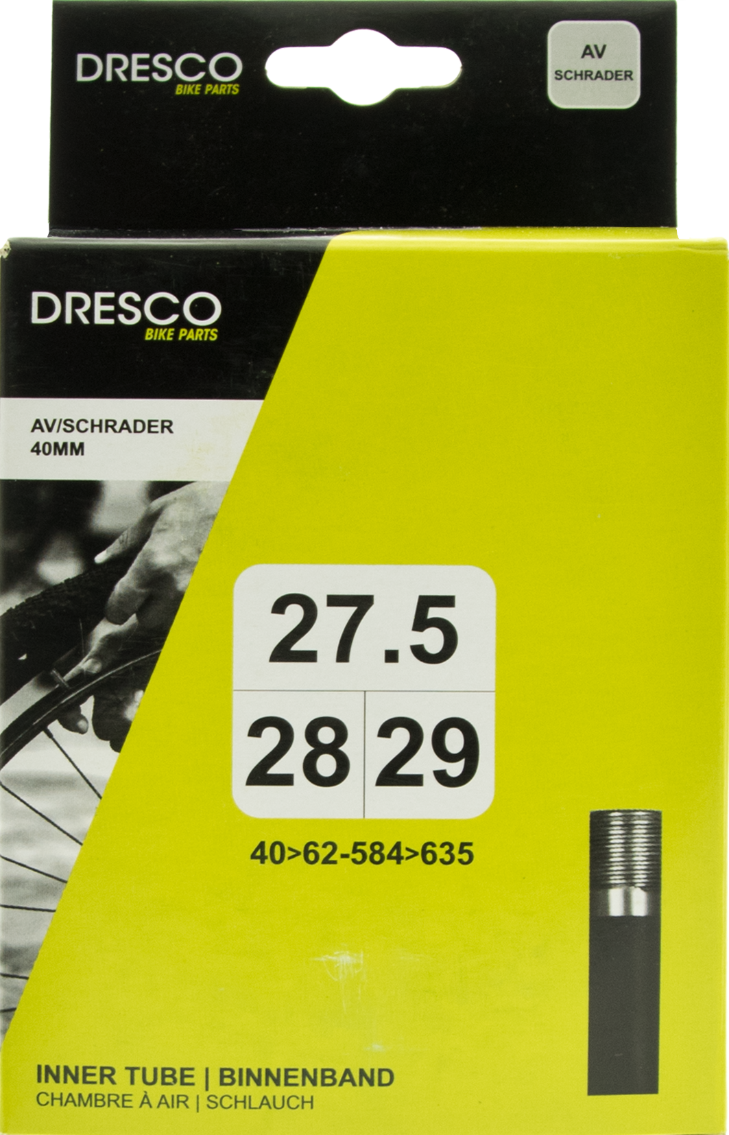 Bild von Schlauch 27,5/28x1x1/2 /29