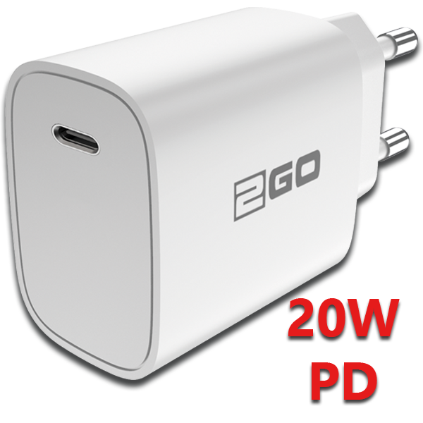 Bild von Netz-Ladegerät 100 V - 240 V - weiß