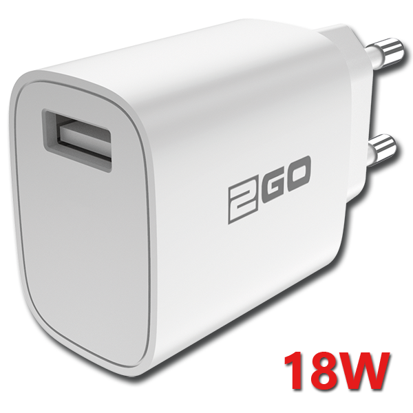 Bild von Netz-Ladegerät 100 V - 240 V - weiß