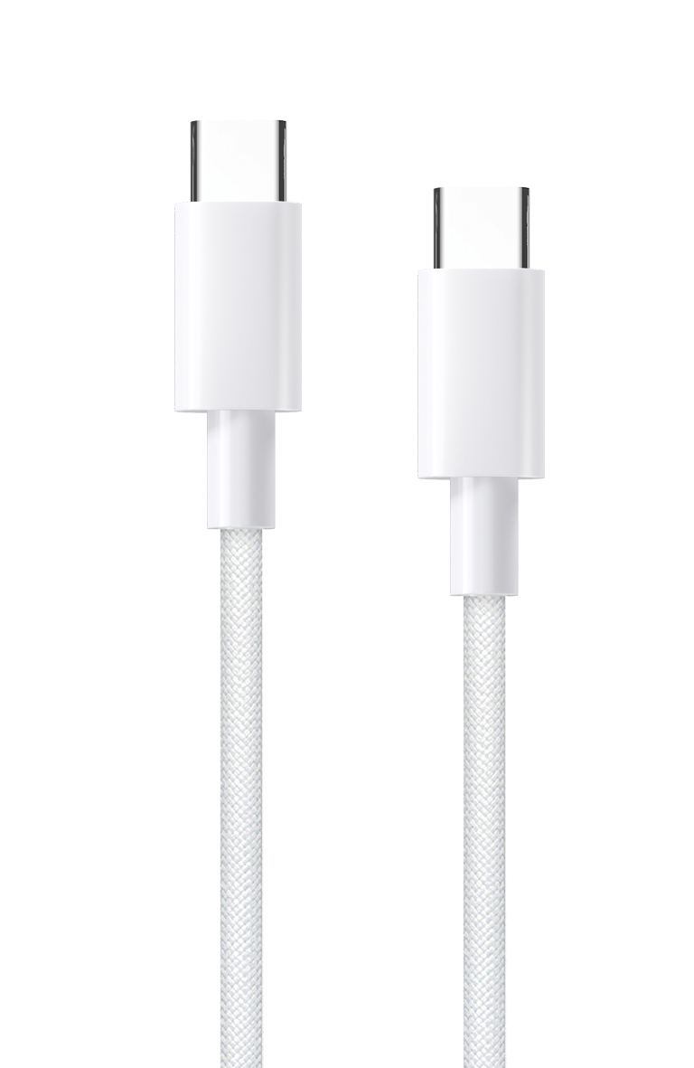 Bild von USB Datenkabel - weiß - 100 cm