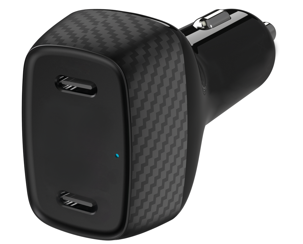 Bild von Kfz-Ladegerät 12 V / 24 V - schwarz